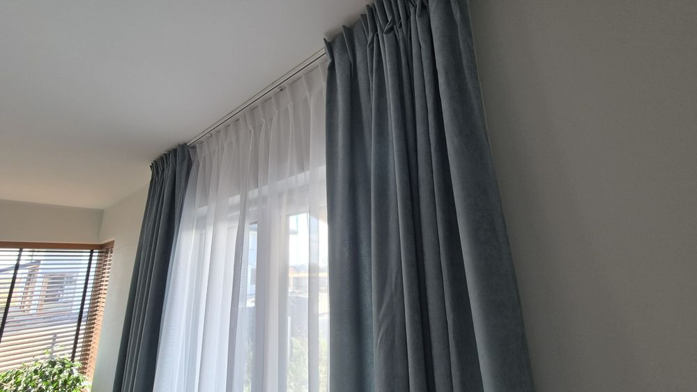 ZASŁONY Firany ,Karnisz KS, NA WYMIAR Microflex