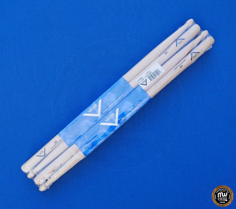 Vater - zestaw pałek American Hickory 5B Wood Tip x 4   ‼️