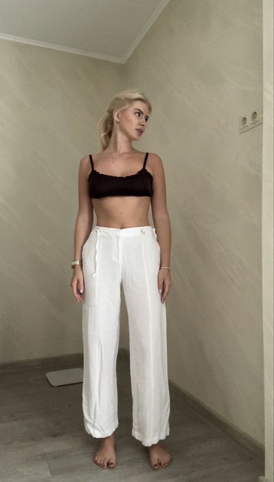 Лляні брюки Zara
