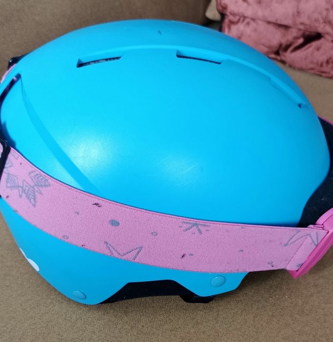 Kask plus gogle narciarskie