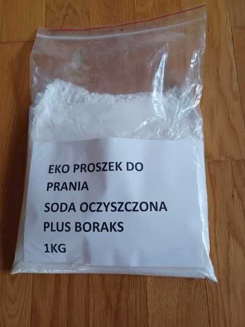 Eko proszek do prania 1 kg soda oczyszczona z boraksem