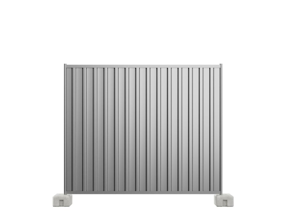 Ogrodzenie budowlane  pełne- ocynk - Poznań i okolica