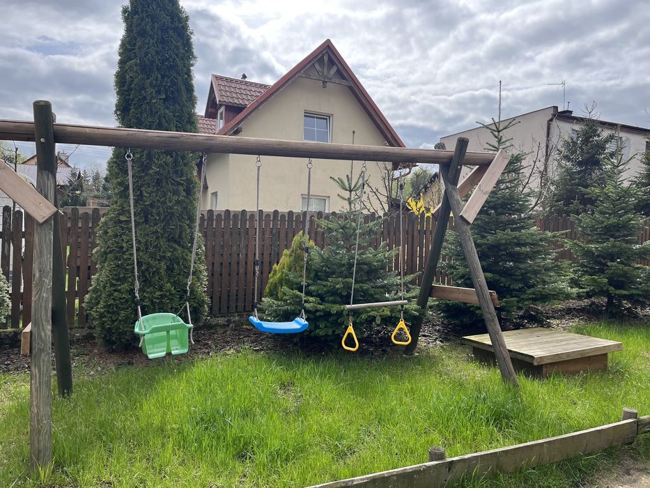 Domek Wiele na Kaszubach sauna balia Jezioro las