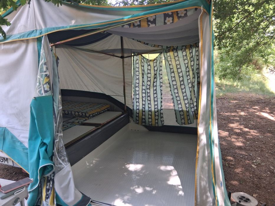 Autotenda com chão em fibra