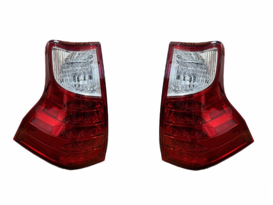 Ліхтарі Lexus GX 460 2009-2023 червоно-білі у стилі рест 2020+ 2 шт