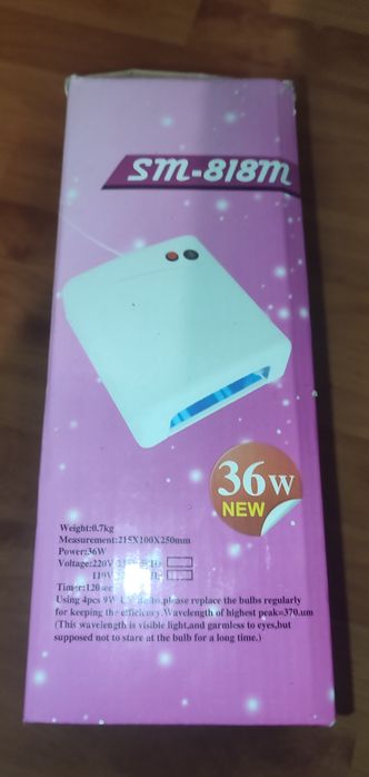 Lampa do paznokci hybrydowy
