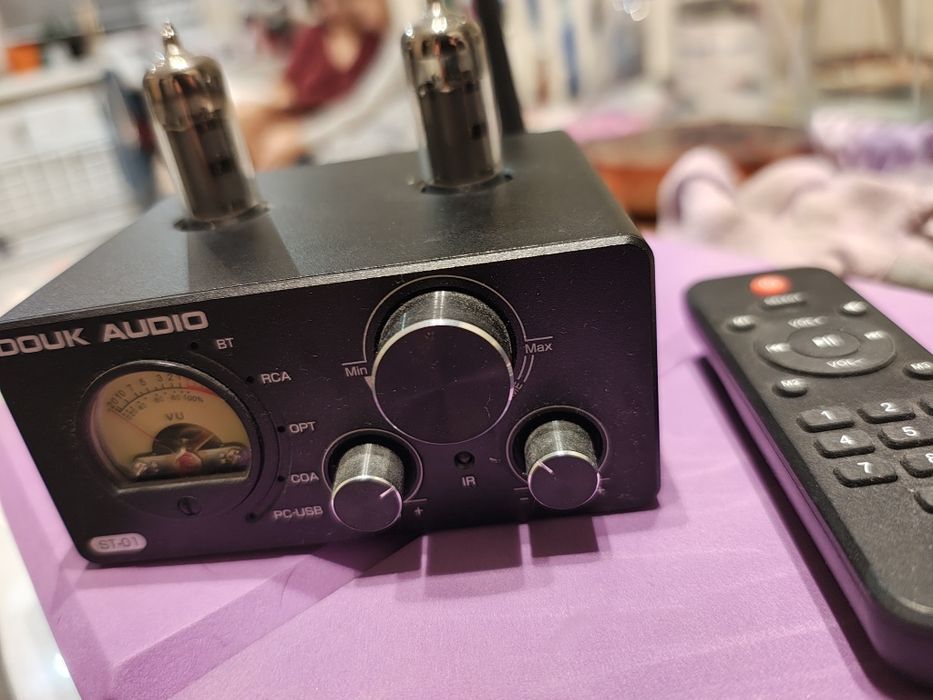 Zamienię.Douk audio, zestaw! Wzmacniacz lampowy na 100 Wat