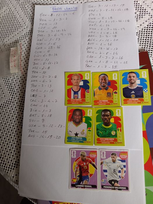 Cromos do Mundial