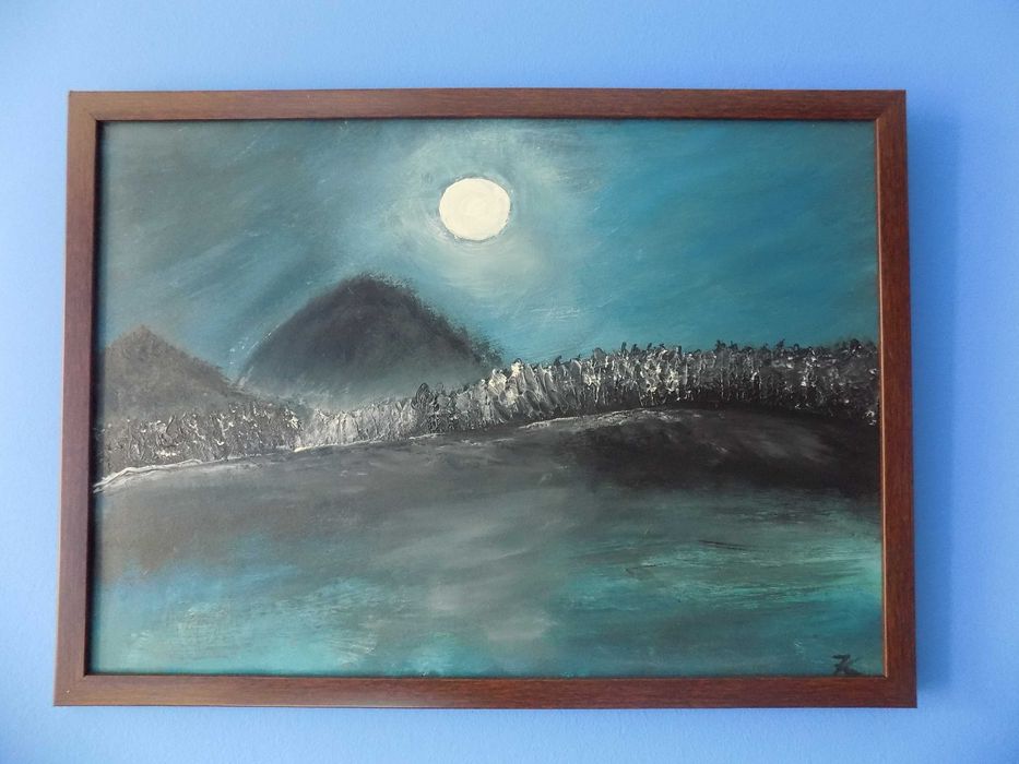 Obraz pt. „Mroczna noc”