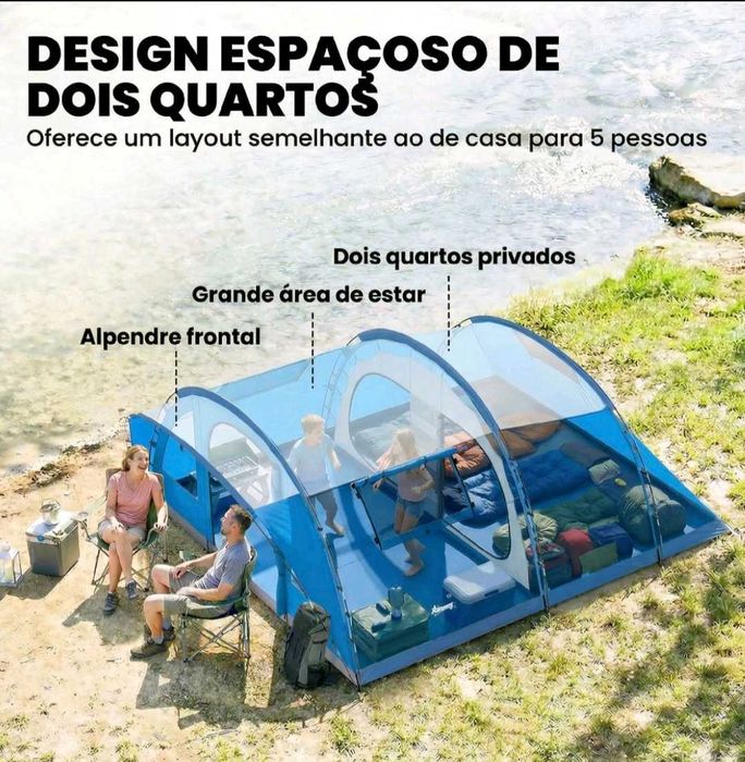 Tenda de campismo