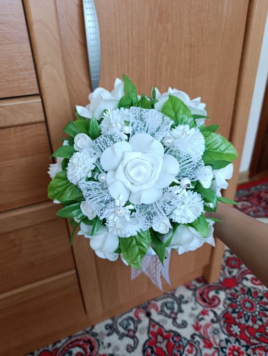 Букети весільні ,дублери на ручці нові