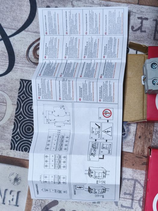 .Disjuntor diferencial residual (DDR) Tongou TORE1-63.

- Corrente nom