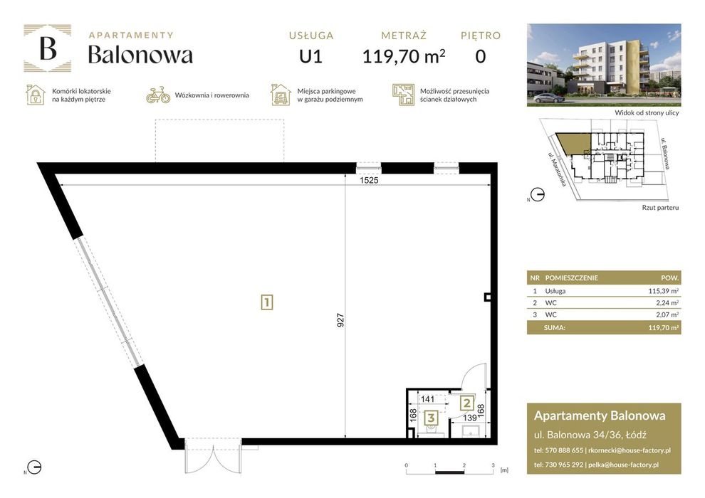 Apartamenty Balonowa | U1
