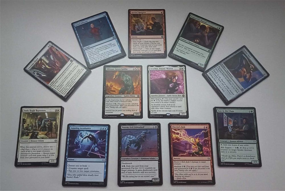 Magic The Gathering Spider-Man – 115 Cartas Diferentes