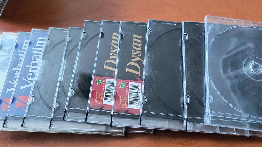 Opakowania CD, CD slim, 33 sztuki