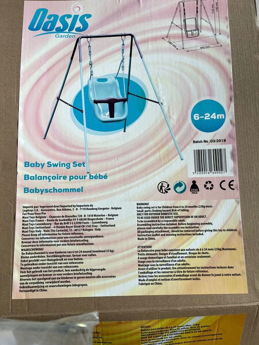 Conjunto de baloico e escorrega para bebe