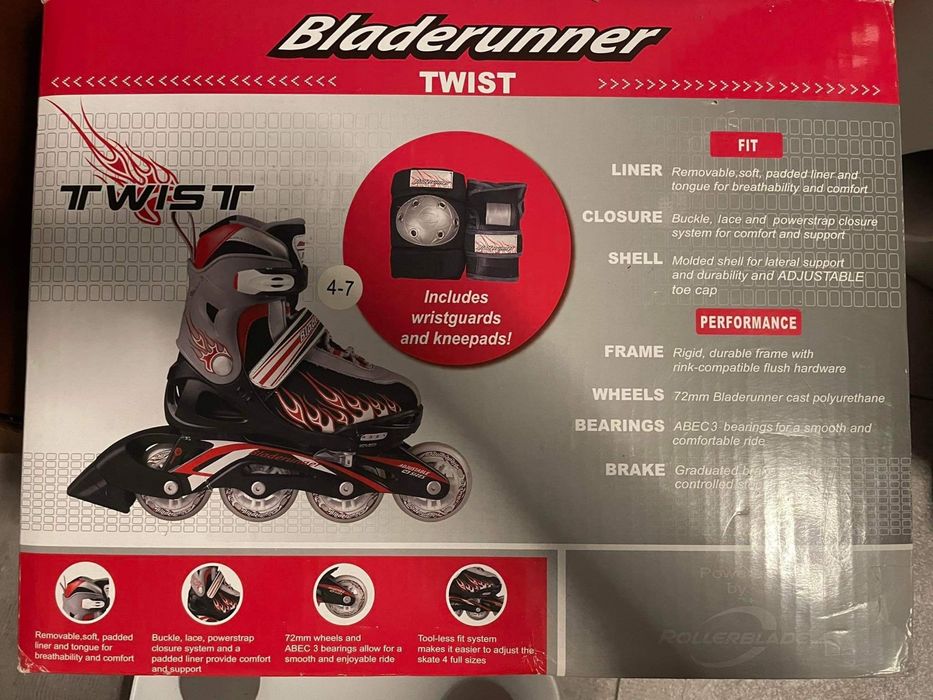 Rolki Bladerunner Twist Combo 35-39