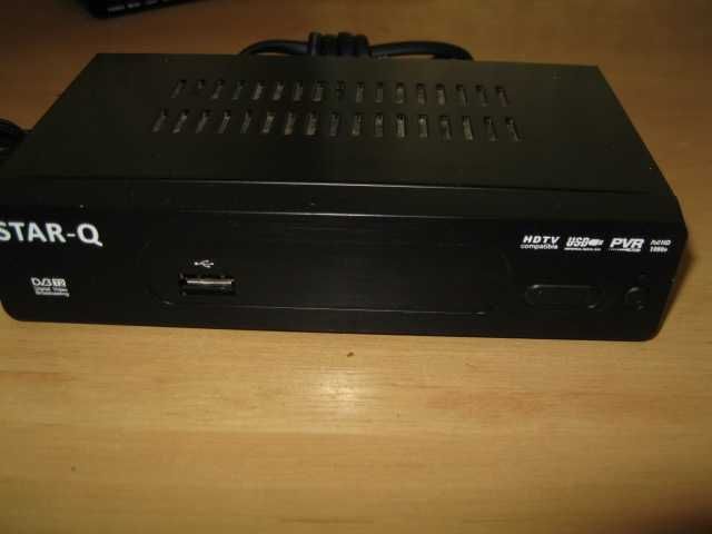 т2 тюнер(приемник)GOLDSTAR,UCLAN HD INTERNET,STAR-Q,хор. сост,комплект