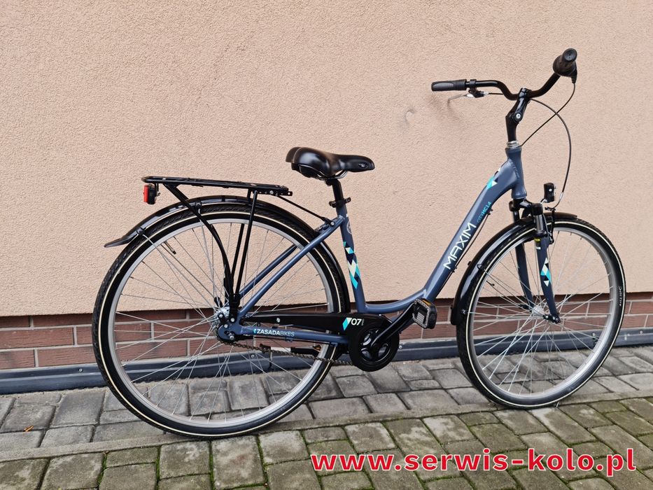 Rower damski miejski MAXIM koła 28 SHIMANO NEXUS okazja aluminium