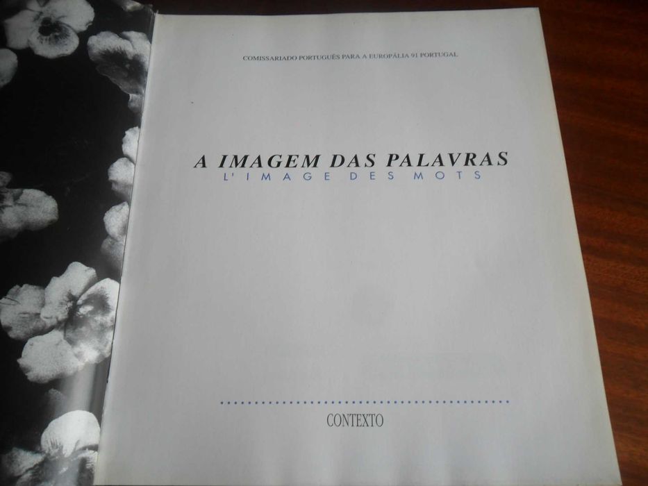 "A Imagem das Palavras" - L'Image des Mots - de Vários -1ª Edição 1991