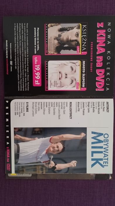 film DVD obywatel milk