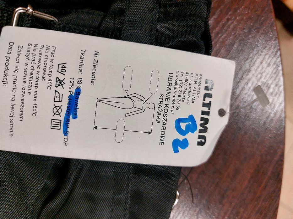 Ubranie koszarows STRAŻ