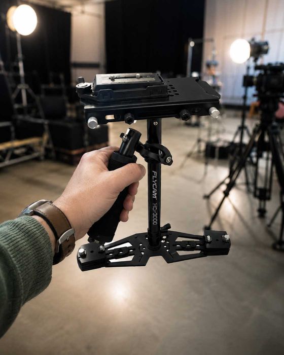 FLYCAM Estabilizador de mão HD-3000 para câmaras de vídeo DSLR