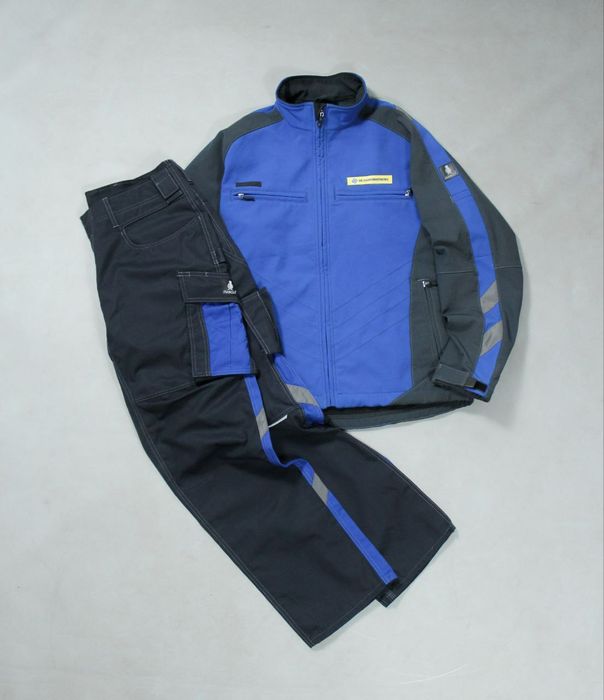 MASCOT КОМПЛЕКТ СПЕЦОДЯГ куртка і штани сині маскот L 52 тепла куртка