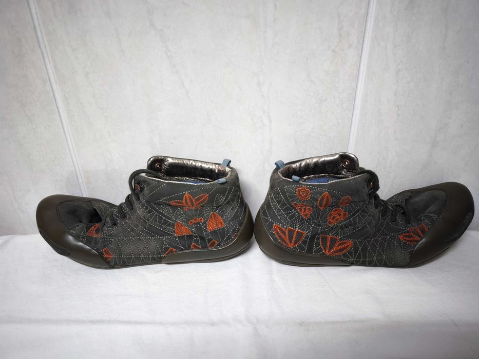 Camper | sapatilhas altas cinzentas femininas