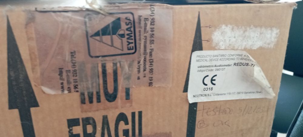 Audiómetro Eymasa REDUS-75