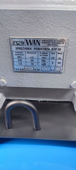 Sprężarka Wan s1-p36 400L 8bar