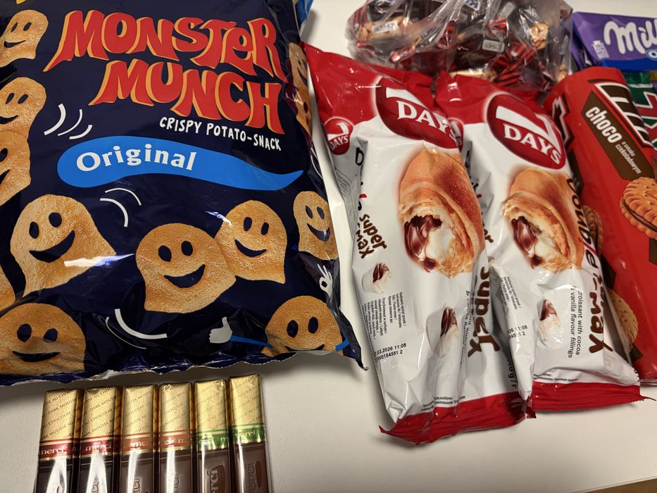 Zestaw pysznych słodyczy