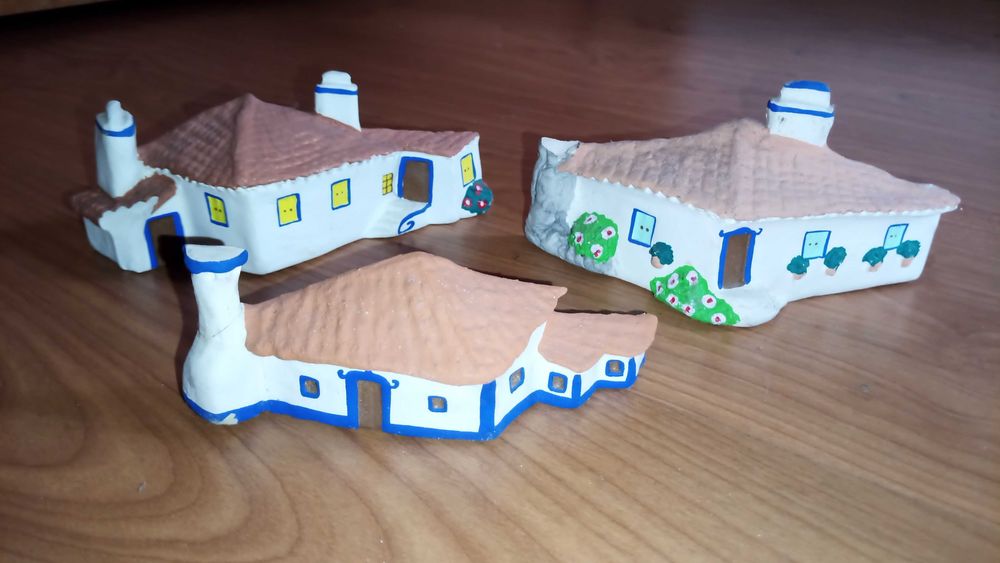 Casas miniatura de coleção
