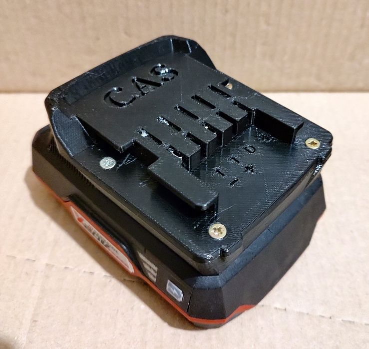 Adapter Metabo CAS 18V na baterie Parkside X20V