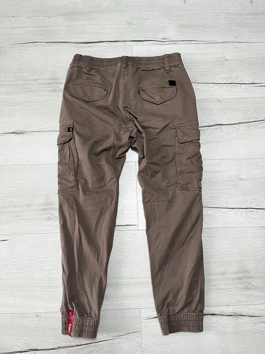 Карго Шиани Alpha Industries AIRMAN - Cargo trousers - taupe