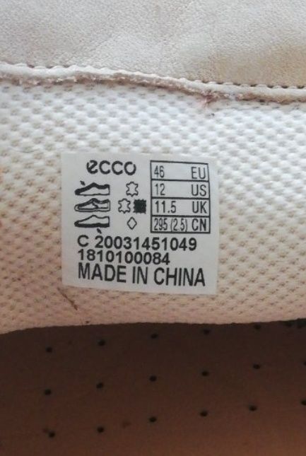 Туфлі Ecco 29.5см , оригинал, кожа