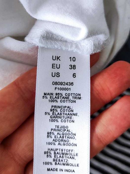 Pomarańczowa spódniczka w kropki Sinsay