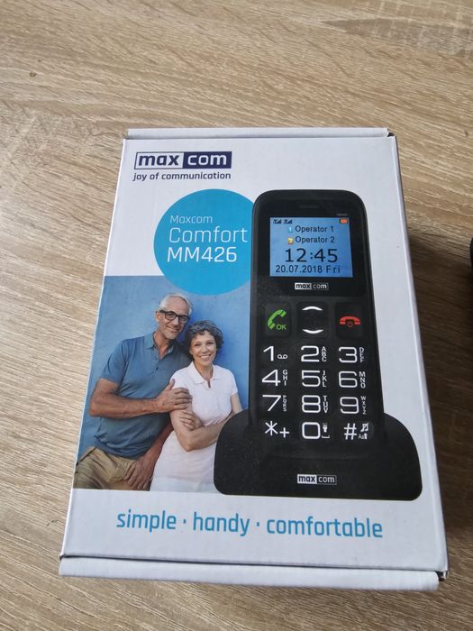 Telefon dla seniora Max com