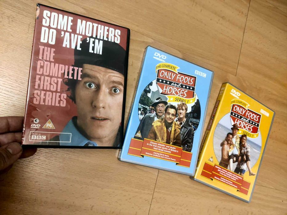 DVD's séries britânicas.