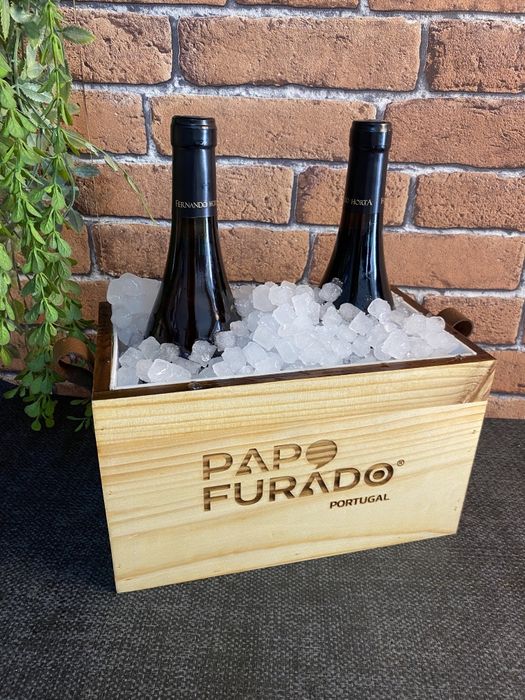 Frapê de madeira personalizados