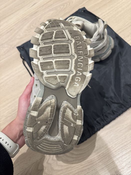 Sneakersy Balenciaga  track bezowe