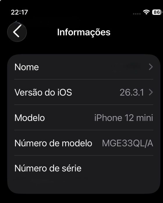 Vendo iPhone 12 mini