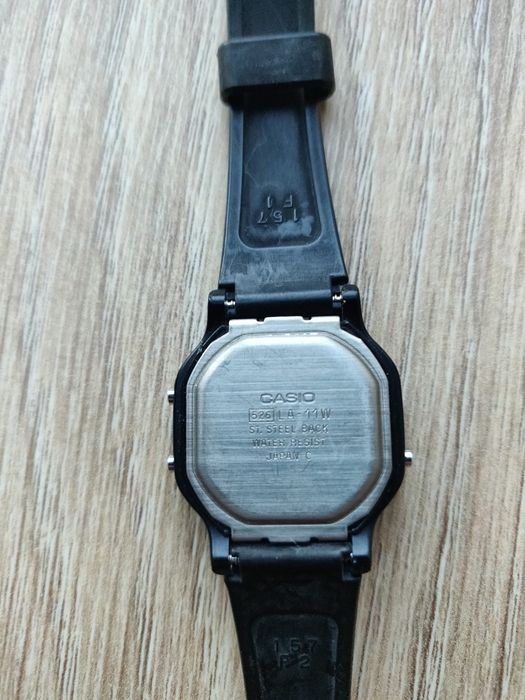 Relógio feminino Casio LA11WB-1WCB preto