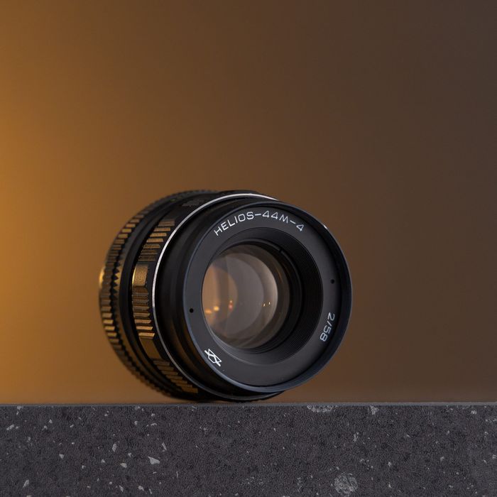 Helios 44-M-4 Obiektyw Vintage Stan BDB SAMPLE Swirly bokeh Petzval