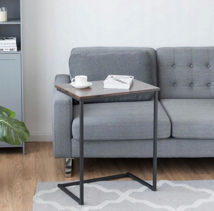 Stolik kawowy, boczny, prostokątny 55 x 36 x 67cm , brąz