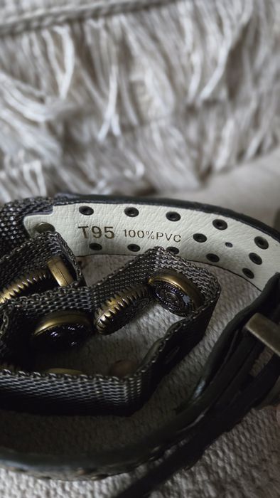 Pasek damski metalowy