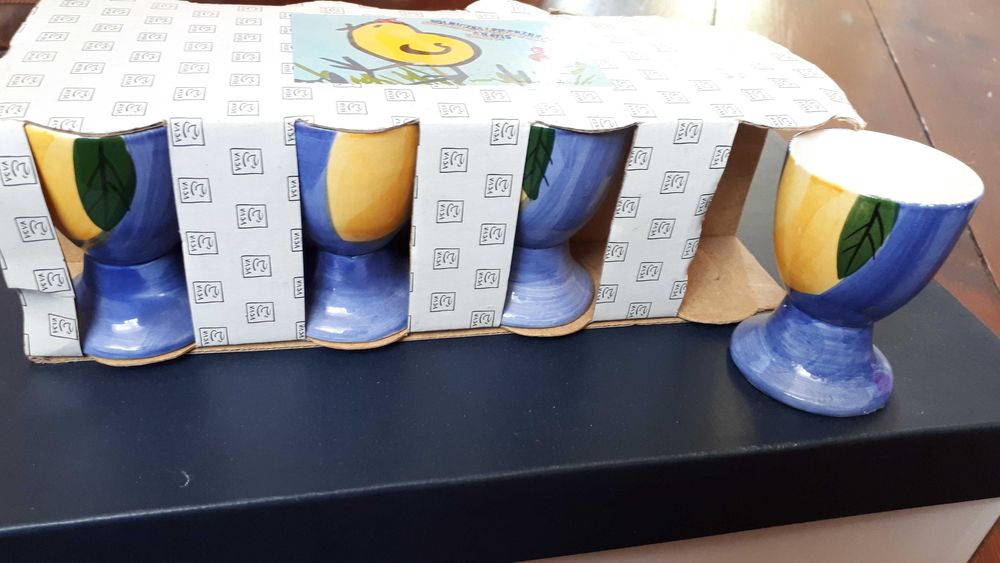 kieliszki do jajek - niekompletne 6 szt.