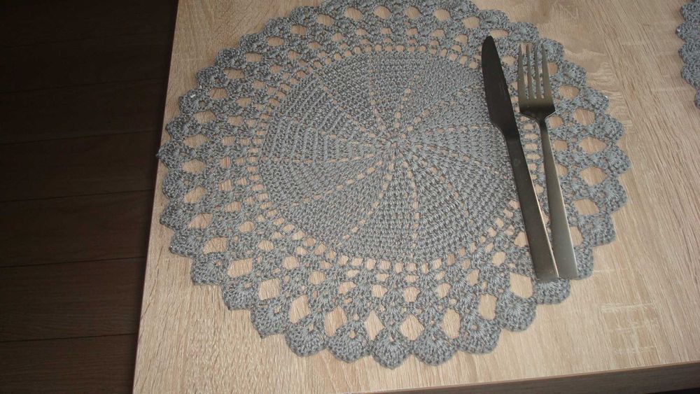 Podkładki, serwetki pod talerz handmade