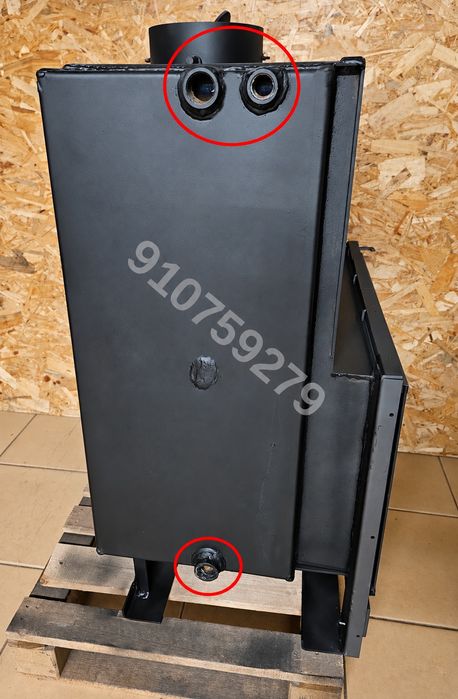 Recuperador Calor 75cm - 22kw Aquecimento Central NOVOS - até 120 Elementos