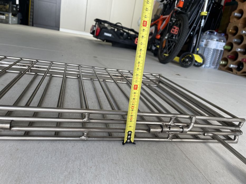 Grelha em INOX para churrasqueira NOVA